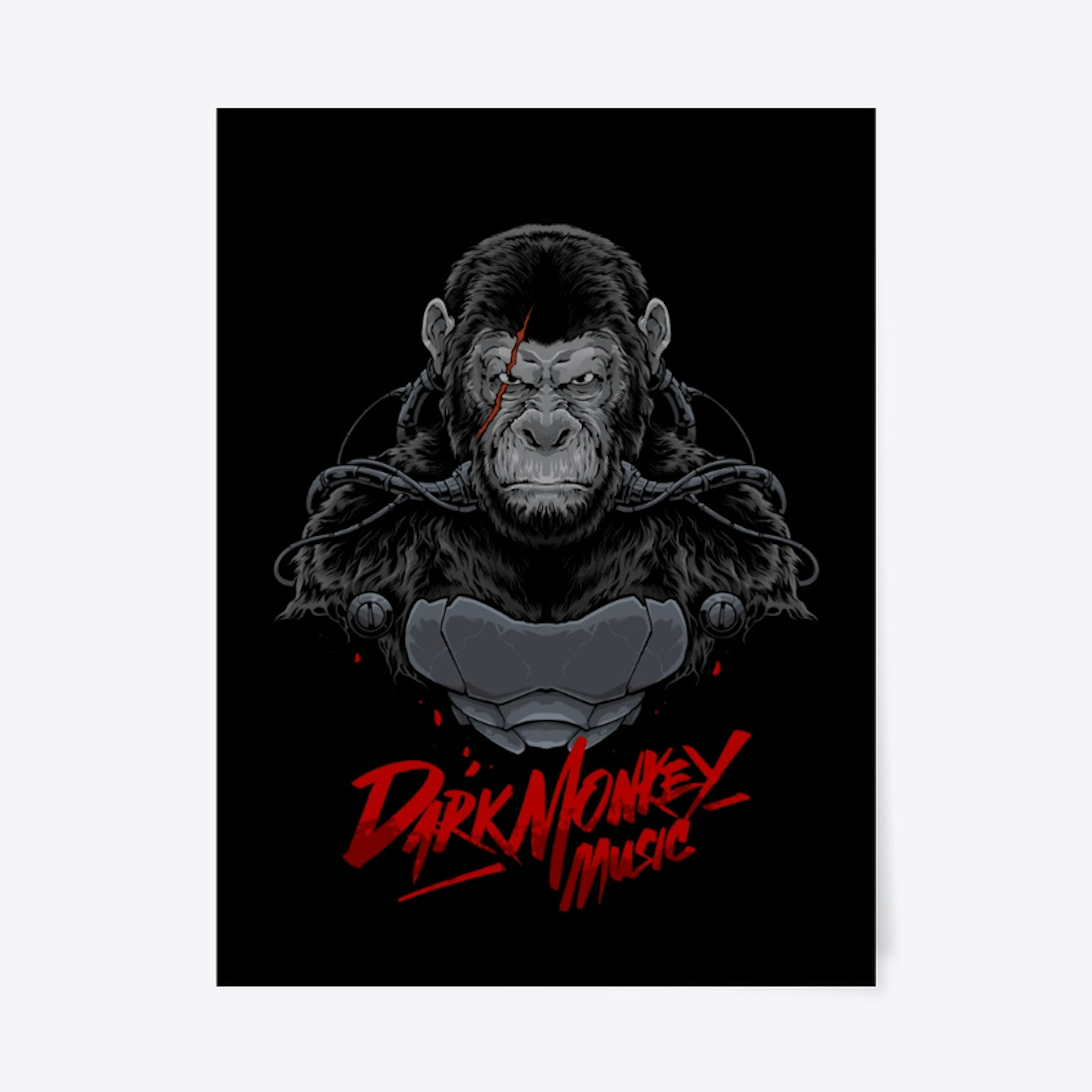 Dark Monkey (without outline)